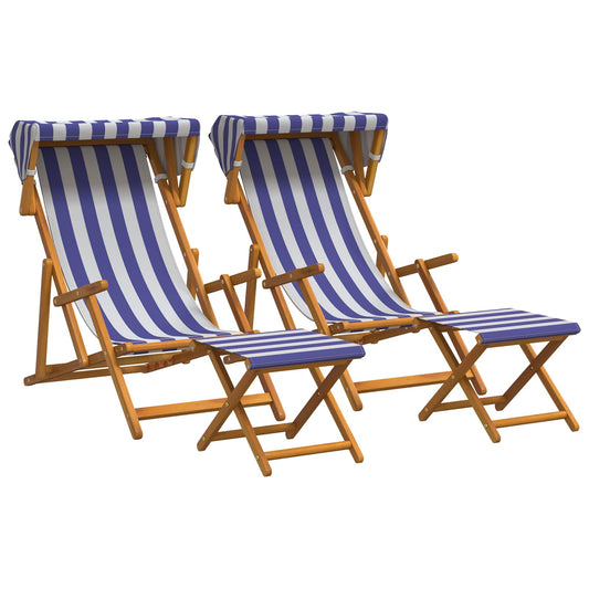 Deck Chair 4 pcs 3 Position Solid Eucalyptus Wood Deck Chair 4 pcs 3 Position Solid Eucalyptus Wood