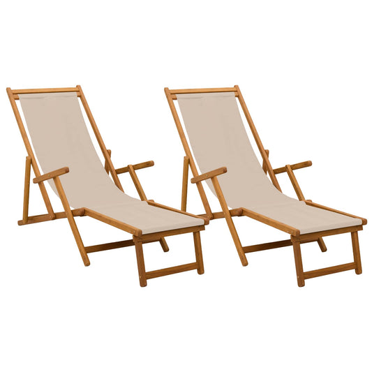 Folding Sun Lounger 2 pcs 3 Position Solid Eucalyptus Wood Folding Sun Lounger 2 pcs 3 Position Solid Eucalyptus Wood