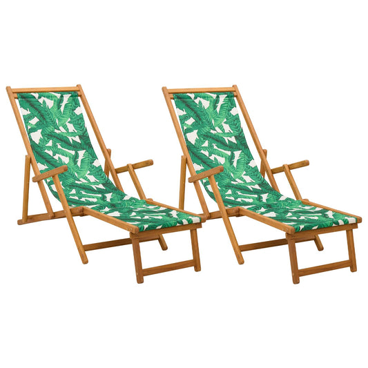 Folding Sun Lounger 2 pcs 3 Position Solid Eucalyptus Wood Folding Sun Lounger 2 pcs 3 Position Solid Eucalyptus Wood