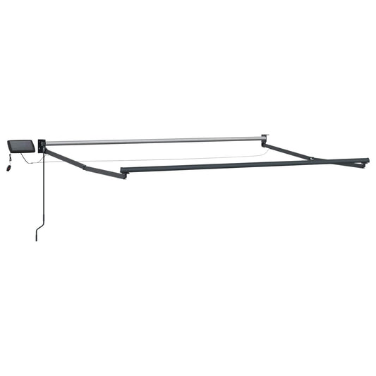 Electric Retractable Awning Frame Anthracite 3.5 x 2.5 m Electric Retractable Awning Frame Anthracite 3.5 x 2.5 m