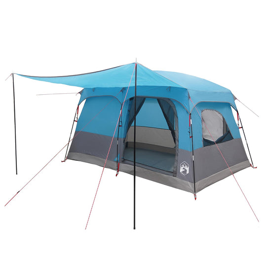 Family Tent 6-Person Blue Polyester Family Tent 6-Person Blue Polyester
