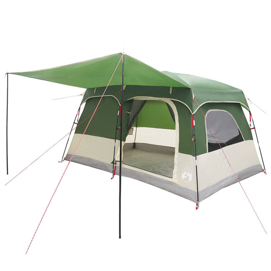 Family Tent 8-Person Green Polyester Family Tent 8-Person Green Polyester