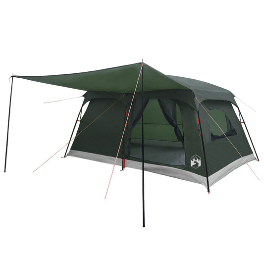 Family Tent 10-Person Army Green Polyester and Steel Family Tent 10-Person Army Green Polyester and Steel