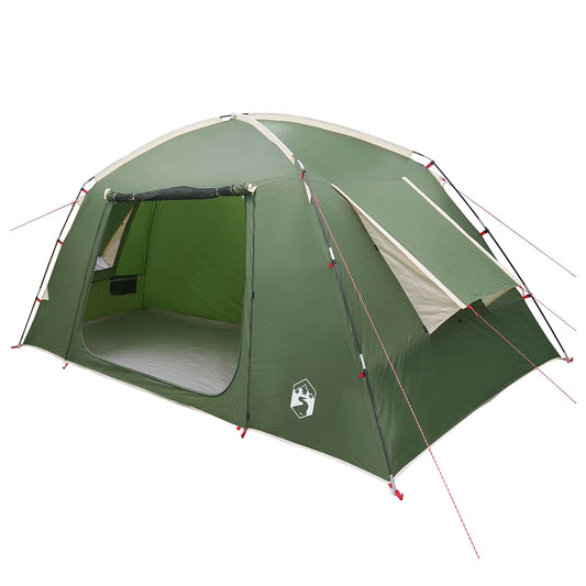 Cabin Tent 6-Person Green Polyester Cabin Tent 6-Person Green Polyester