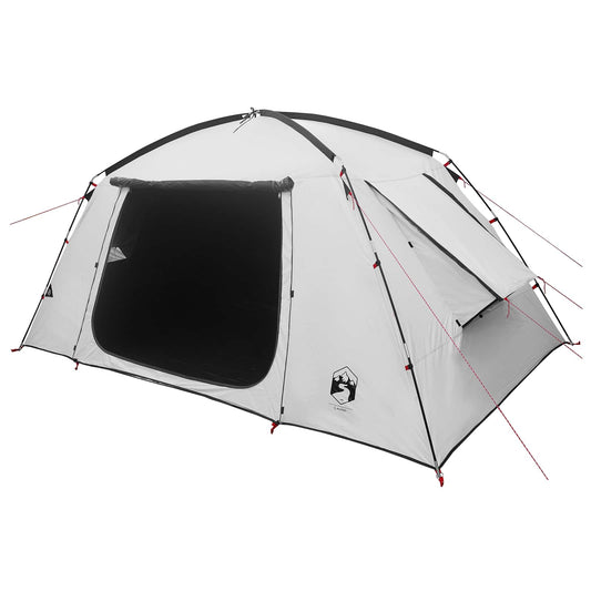 Cabin Tent 6-Person White Blackout Polyester Cabin Tent 6-Person White Blackout Polyester