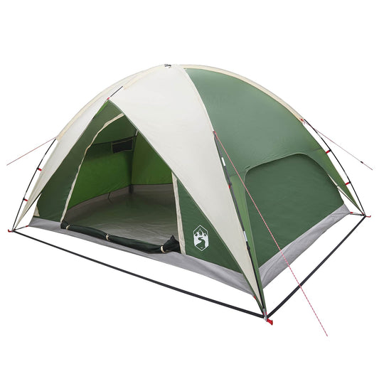 Camping Tent with Rainfly Water-resistant 4-Person Green Camping Tent with Rainfly Water-resistant 4-Person Green