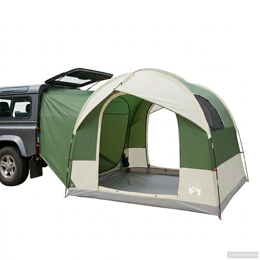 Tailgate Tent with Rainfly Water-resistant Green 4-Person Tailgate Tent with Rainfly Water-resistant Green 4-Person