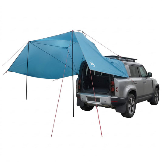 Car Tent 350 x 250 cm Blue Polyester and Steel Car Tent 350 x 250 cm Blue Polyester and Steel