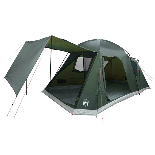 Cabin Tent 8-Person Army green Polyester and Steel Cabin Tent 8-Person Army green Polyester and Steel