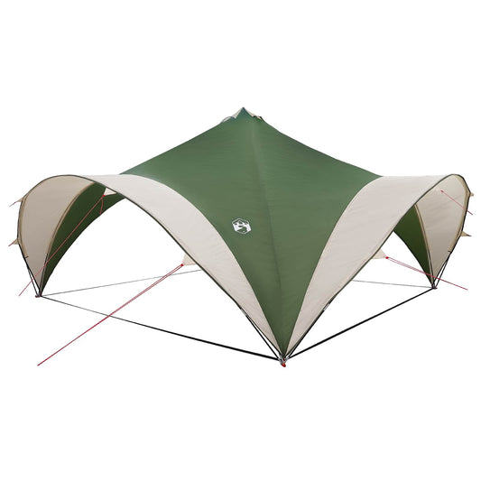 Party Tent Green 500 x 500 x 350 cm Polyester and Steel Party Tent Green 500 x 500 x 350 cm Polyester and Steel