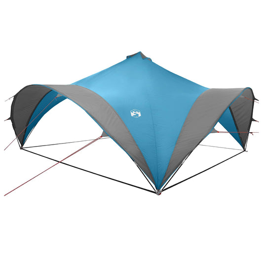 Party Tent Blue 600 x 600 x 400 cm Polyester and Steel Party Tent Blue 600 x 600 x 400 cm Polyester and Steel