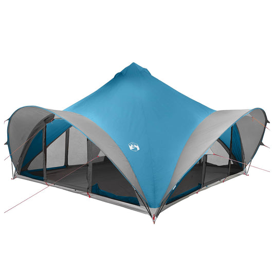 Tipi Tent with Roof Blue 18-Person Polyester and Steel Tipi Tent with Roof Blue 18-Person Polyester and Steel