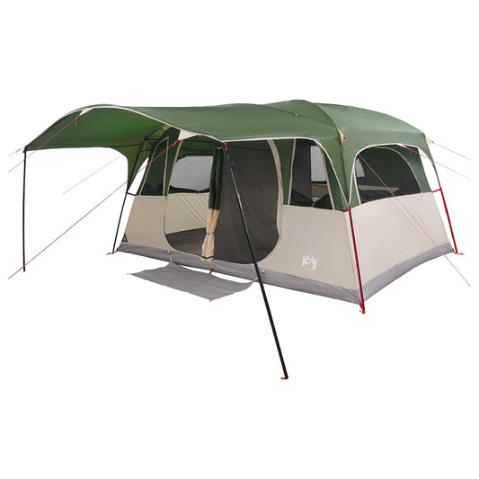 Tunnel Tent Green 427 x 305 x 205 cm Polyester and Steel Tunnel Tent Green 427 x 305 x 205 cm Polyester and Steel