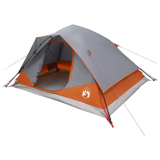 Instant Tent with Roof Grey and Orange 305 x 215 x 140 cm Instant Tent with Roof Grey and Orange 305 x 215 x 140 cm