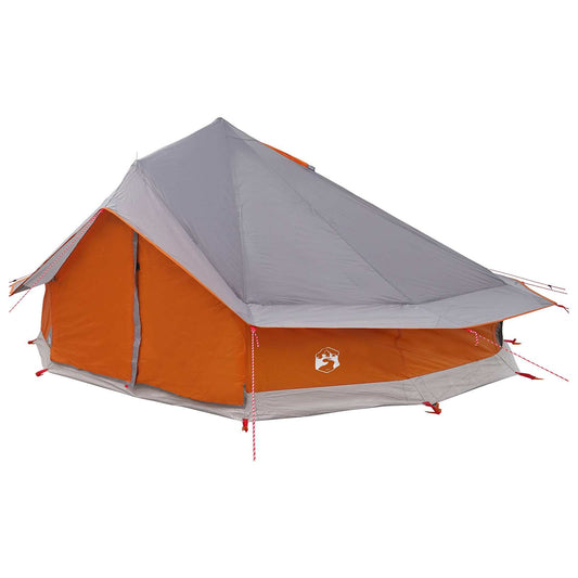 Tipi Tent with Roof Grey and Orange 800 x 800 x 430 cm Tipi Tent with Roof Grey and Orange 800 x 800 x 430 cm
