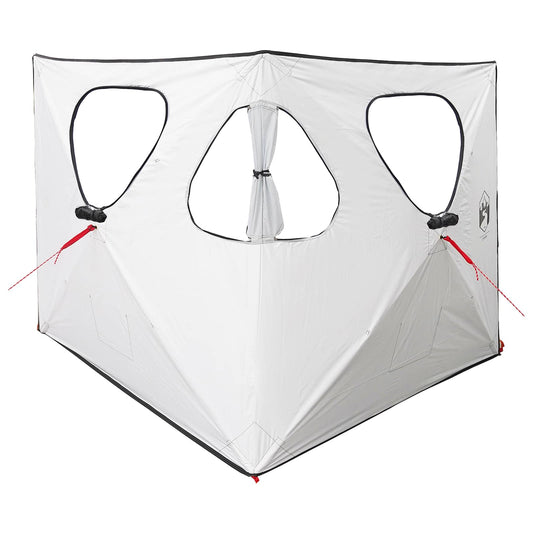 Hunting Tent 145 x 145 x 150 cm White Blackout Hunting Tent 145 x 145 x 150 cm White Blackout