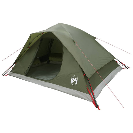 Instant Tent Olive Green 305 x 215 x 140 cm Polyester and Steel Instant Tent Olive Green 305 x 215 x 140 cm Polyester and Steel