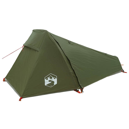 Tunnel Tent 215 x 100 x 90 cm Olive Green Polyester and Steel Tunnel Tent 215 x 100 x 90 cm Olive Green Polyester and Steel