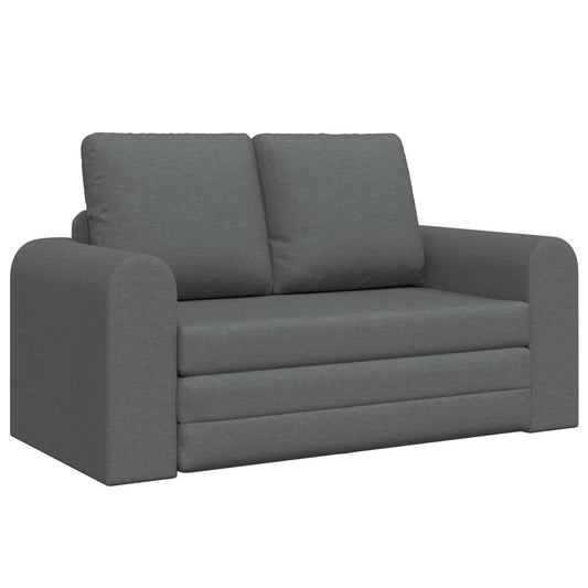 Folding Sofa Bed Dark Grey 148 x 71 x 83 cm Fabric Folding Sofa Bed Dark Grey 148 x 71 x 83 cm Fabric