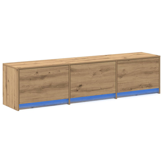 TV Cabinet Artisan Oak 165 x 34 x 40 cm Engineered Wood TV Cabinet Artisan Oak 165 x 34 x 40 cm Engineered Wood