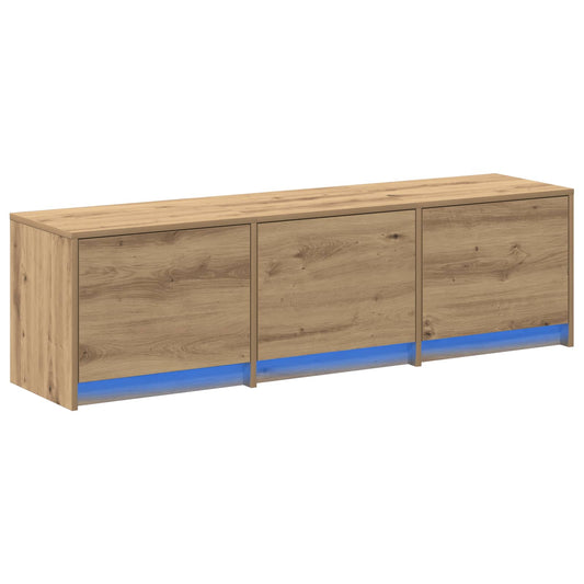 TV Cabinet Artisan Oak 140 x 34 x 40 cm Engineered Wood TV Cabinet Artisan Oak 140 x 34 x 40 cm Engineered Wood