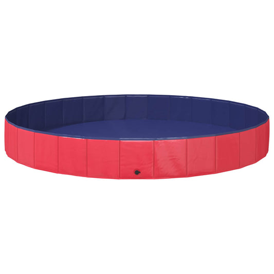 Children Swimming Pool Folding Red Ø300 x 38 cm Children Swimming Pool Folding Red Ø300 x 38 cm