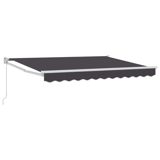Retractable Awning Anthracite 3.5 x 2 m Retractable Awning Anthracite 3.5 x 2 m