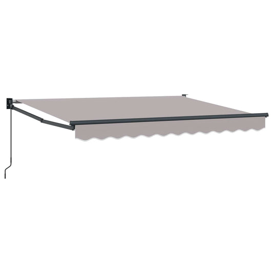 Retractable Awning Light Grey 3 x 2 m Retractable Awning Light Grey 3 x 2 m