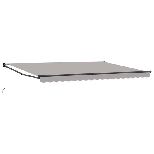 Retractable Awning Light Grey 4 x 2 m Retractable Awning Light Grey 4 x 2 m