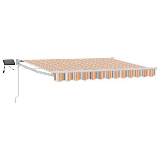Manual Retractable Awning with LEDs 3 x 2.5 m Manual Retractable Awning with LEDs 3 x 2.5 m