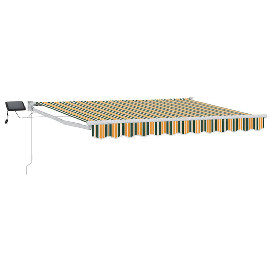 Manual Retractable Awning with LEDs 3 x 2.5 m Manual Retractable Awning with LEDs 3 x 2.5 m