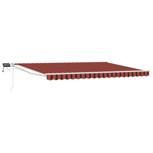 Manual Retractable Awning with LEDs 4.5 x 3 m Manual Retractable Awning with LEDs 4.5 x 3 m