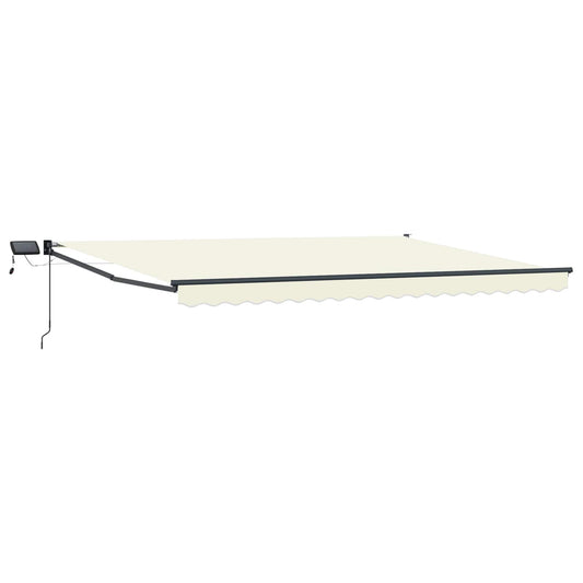 Manual Retractable Awning with LEDs 4.5 x 3 m Manual Retractable Awning with LEDs 4.5 x 3 m