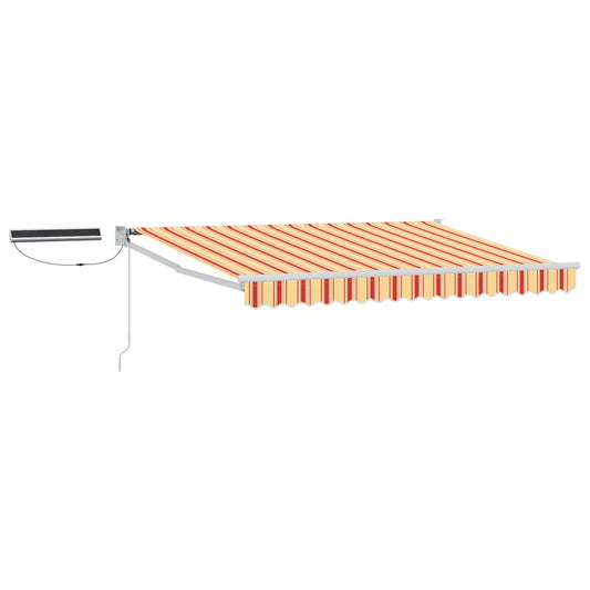 Electric Retractable Awning Multicolour 3.5 x 2 m Electric Retractable Awning Multicolour 3.5 x 2 m