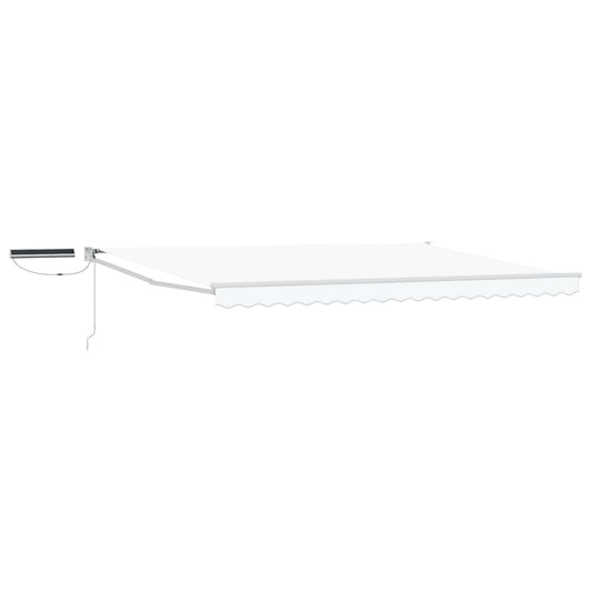 Electric Retractable Awning White 4 x 3 m Electric Retractable Awning White 4 x 3 m