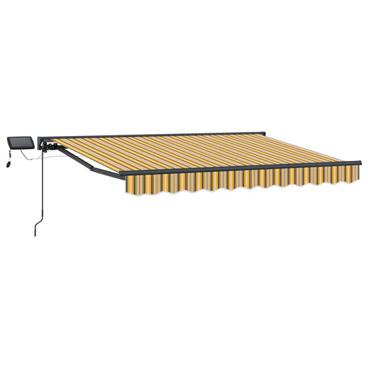 Manual Awning Frame with LEDs 3.5 x 2.5 m Manual Awning Frame with LEDs 3.5 x 2.5 m