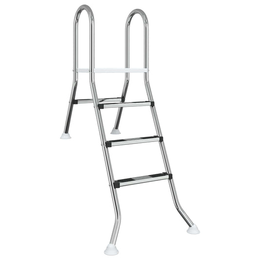 Partially in-Ground Pool Ladder 172 x 106 cm 3-Step Partially in-Ground Pool Ladder 172 x 106 cm 3-Step