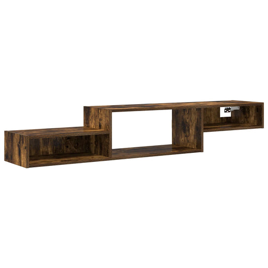 Wall-mounted TV Cabinet Wall-Mounted Smoked Oak Wall-mounted TV Cabinet Wall-Mounted Smoked Oak