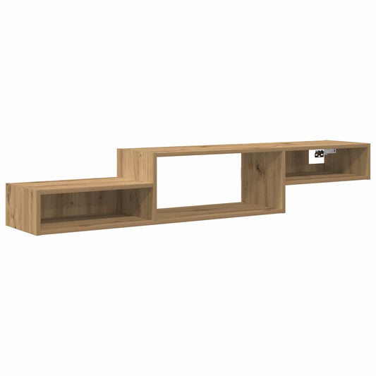 Wall-mounted TV Cabinet Wall-Mounted Artisan Oak Wall-mounted TV Cabinet Wall-Mounted Artisan Oak