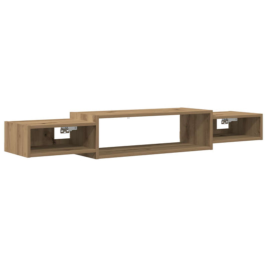 Wall-mounted TV Cabinet Wall-Mounted Artisan Oak Wall-mounted TV Cabinet Wall-Mounted Artisan Oak
