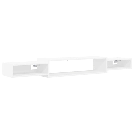 Wall-mounted TV Cabinet Wall-Mounted White 180 x 28 x 21 cm Wall-mounted TV Cabinet Wall-Mounted White 180 x 28 x 21 cm
