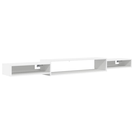 Wall-mounted TV Cabinet Wall-Mounted White 220 x 28 x 21 cm Wall-mounted TV Cabinet Wall-Mounted White 220 x 28 x 21 cm