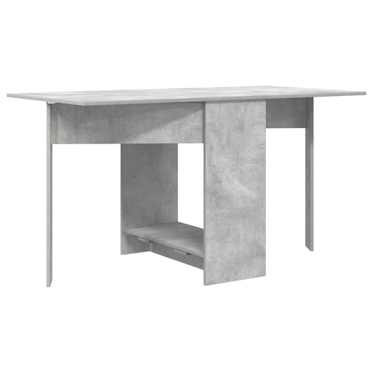 Dinning Table 138 x 70 x 73.5 cm Engineered Wood Concrete Grey Dinning Table 138 x 70 x 73.5 cm Engineered Wood Concrete Grey