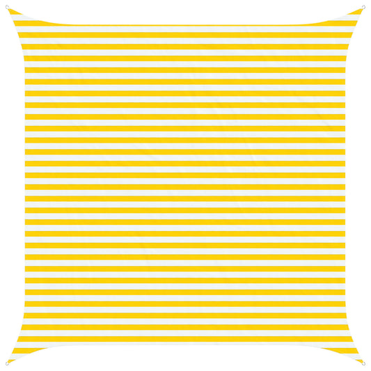 Sun Shade Sail 4 x 4 m 100% Polyester Oxford Square Sun Shade Sail 4 x 4 m 100% Polyester Oxford Square