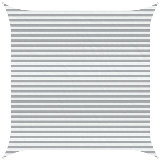 Sun Shade Sail 4 x 4 m 100% Polyester Oxford Square Sun Shade Sail 4 x 4 m 100% Polyester Oxford Square