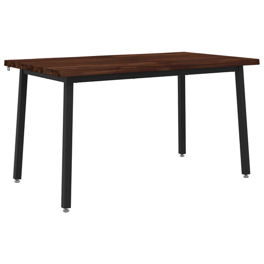120 x 90 x 75 cm Solid Acacia Wood Dark Brown and Black 120 x 90 x 75 cm Solid Acacia Wood Dark Brown and Black