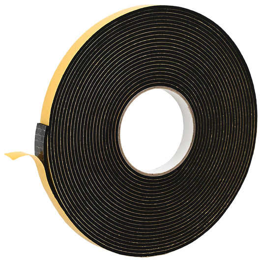 Self-adhesive Foam Tape Black 10mm x 10m CR Foam Self-adhesive Foam Tape Black 10mm x 10m CR Foam