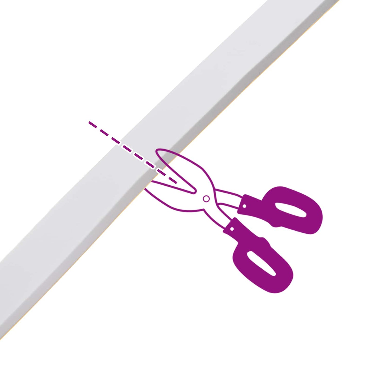 Self-adhesive Foam Tape 2 pcs White 20mm x 5m CR Foam