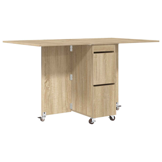 Dinning Table 2 pcs 140 x 80 x 77 cm Engineered Wood Sonoma Oak Dinning Table 2 pcs 140 x 80 x 77 cm Engineered Wood Sonoma Oak