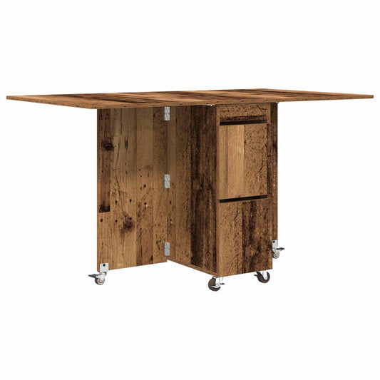 Dinning Table 2 pcs 140 x 80 x 77 cm Engineered Wood Old Wood Dinning Table 2 pcs 140 x 80 x 77 cm Engineered Wood Old Wood